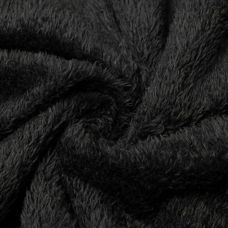 YJKVUR Men's Jacket 2025 Winter New Thick Warm Double-Sided Fleece Lined Windproof Outerwear for Cold Weather Soft Comfortable ﻿